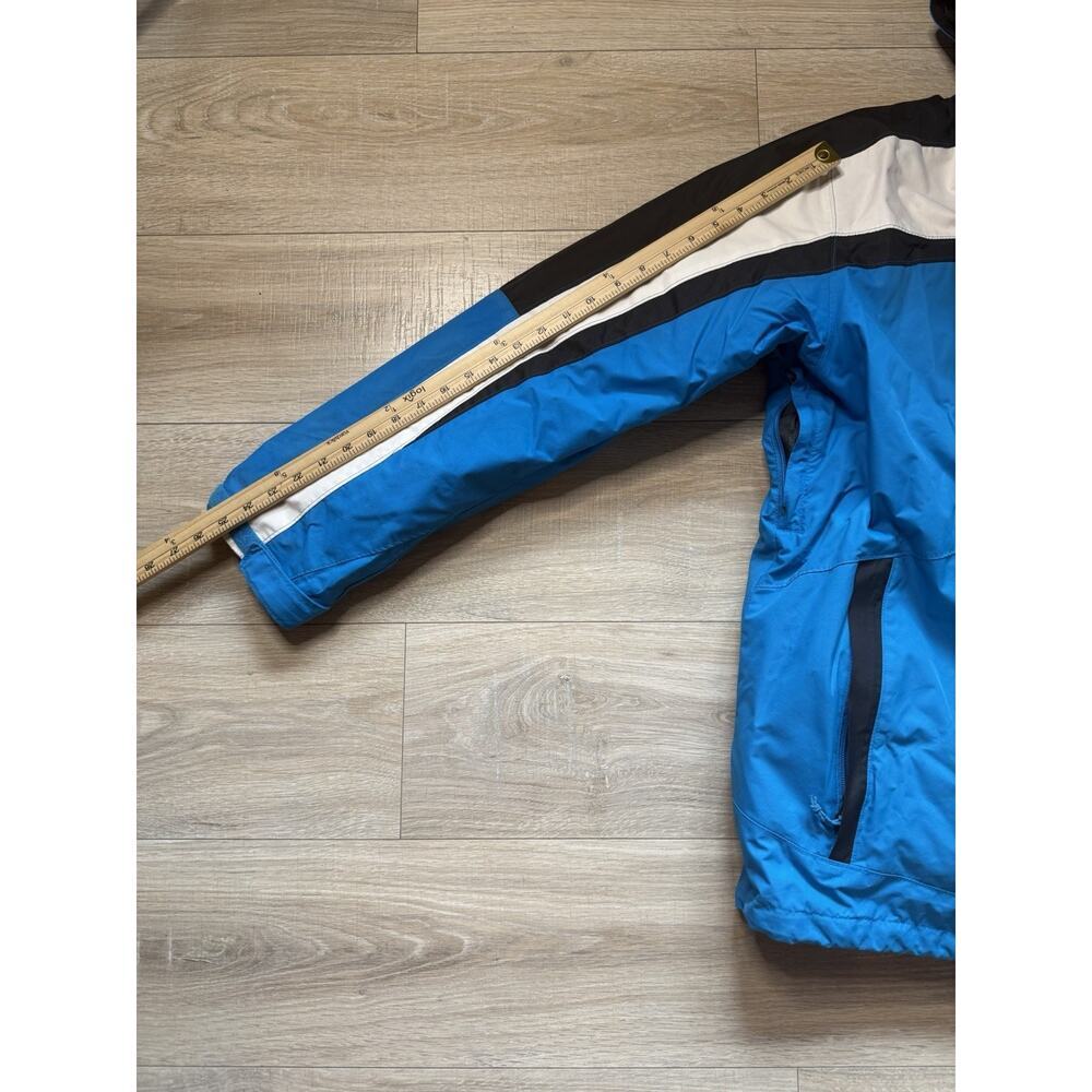 Columbia Whirlibird Interchange Omni-Heat Jacket Blue White Black Men’s L - Picture 15 of 16